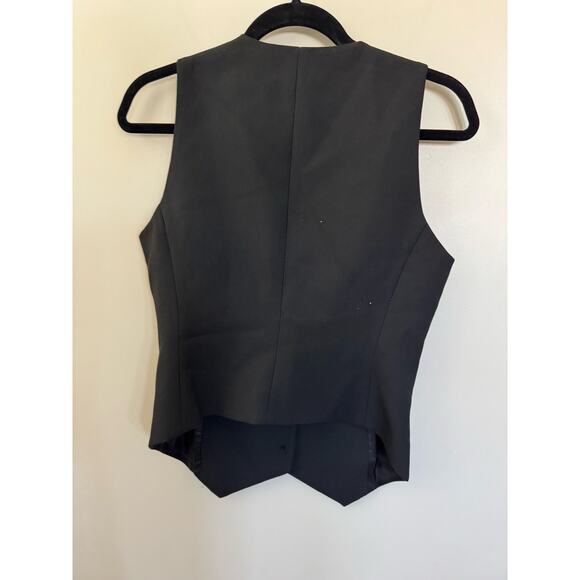 NWOT ARITZIA Babaton Deniro Vest in Black SZ 8 - Picture 5 of 8